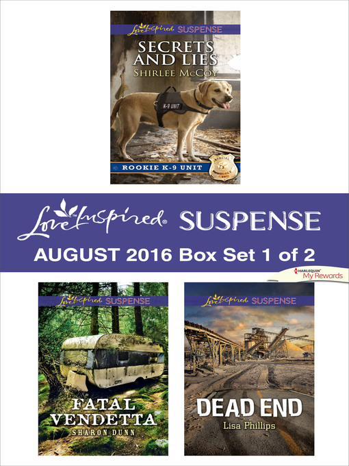 Title details for Harlequin Love Inspired Suspense August 2016, Box Set 1 of 2 by Shirlee McCoy - Wait list